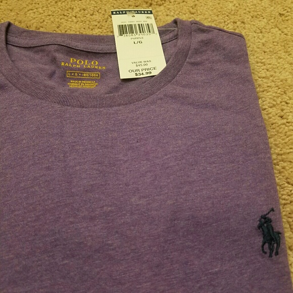 HP Ralph Lauren crew neck t-shirt - Picture 3 of 3